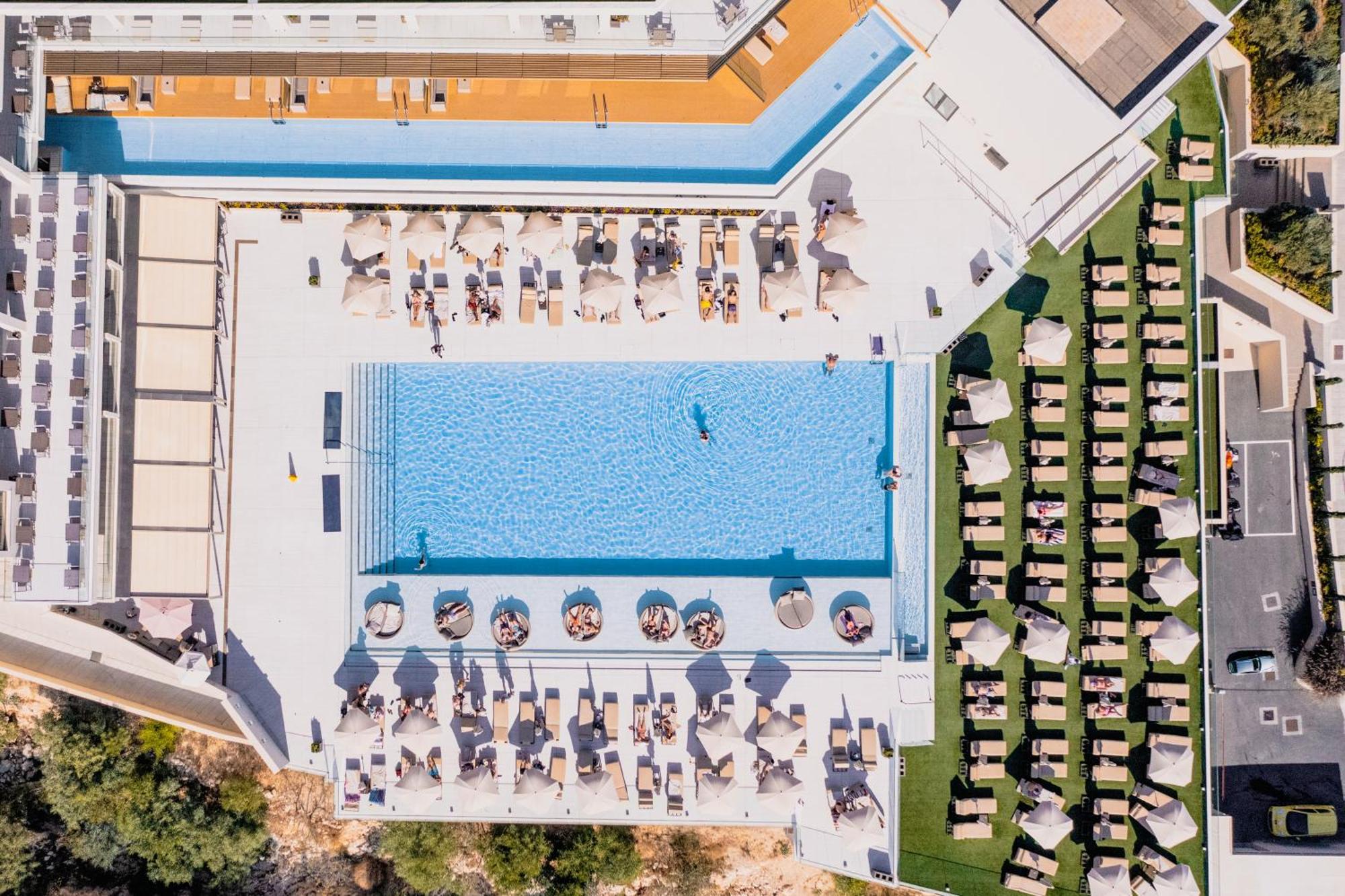 圣纳帕 Amarande (Adults Only)酒店 外观 照片 Aerial view of the pool